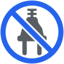Stop sign — no integration required